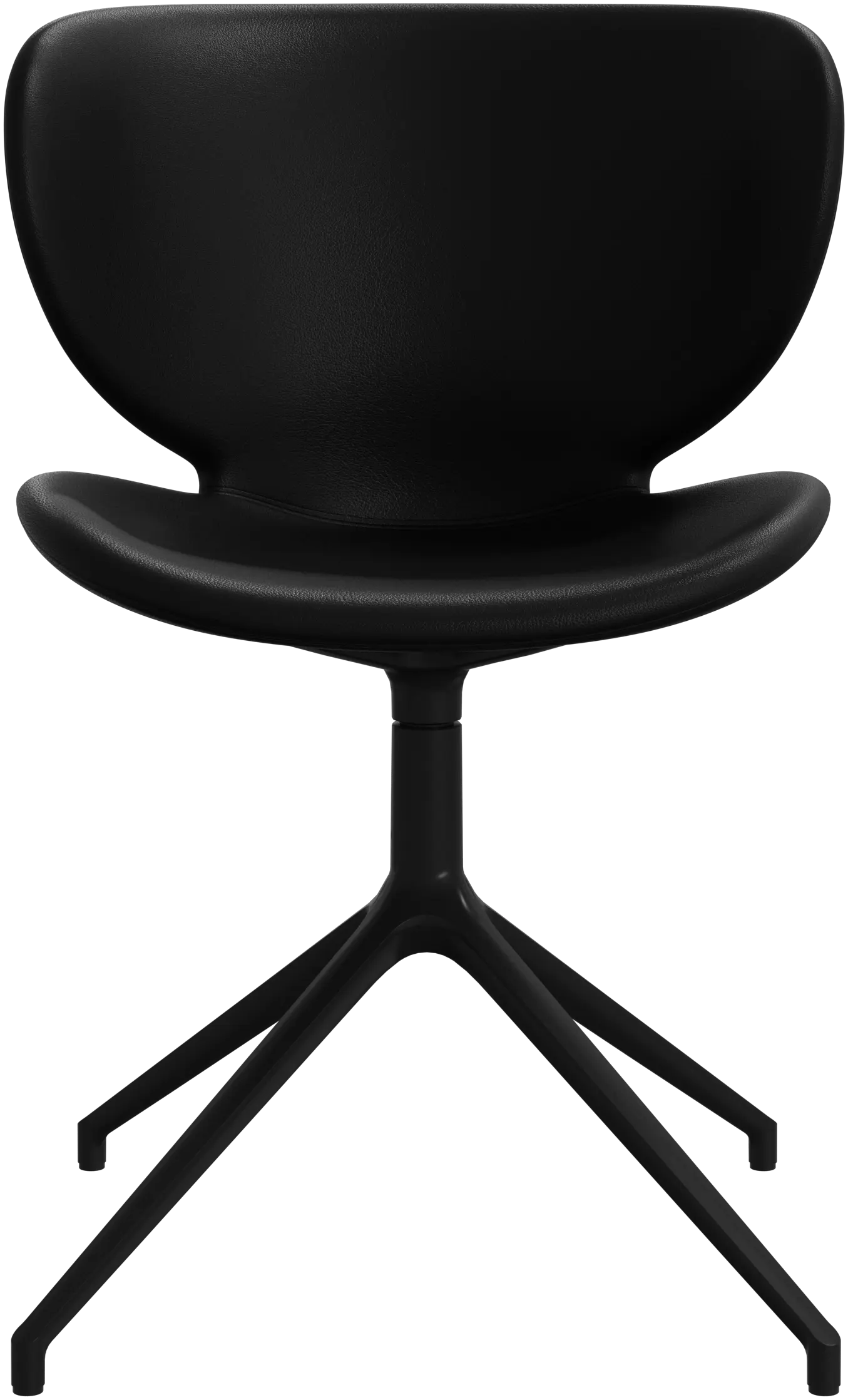 取付無料！ボーコンセプト オッタワ 本革ブラック 北欧モダン風ダイニングチェア✨ 取付無料！ボーコンセプト オッタワ 本革ブラック 北欧モダン風